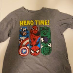 Long sleeve T Marvel superhero’s